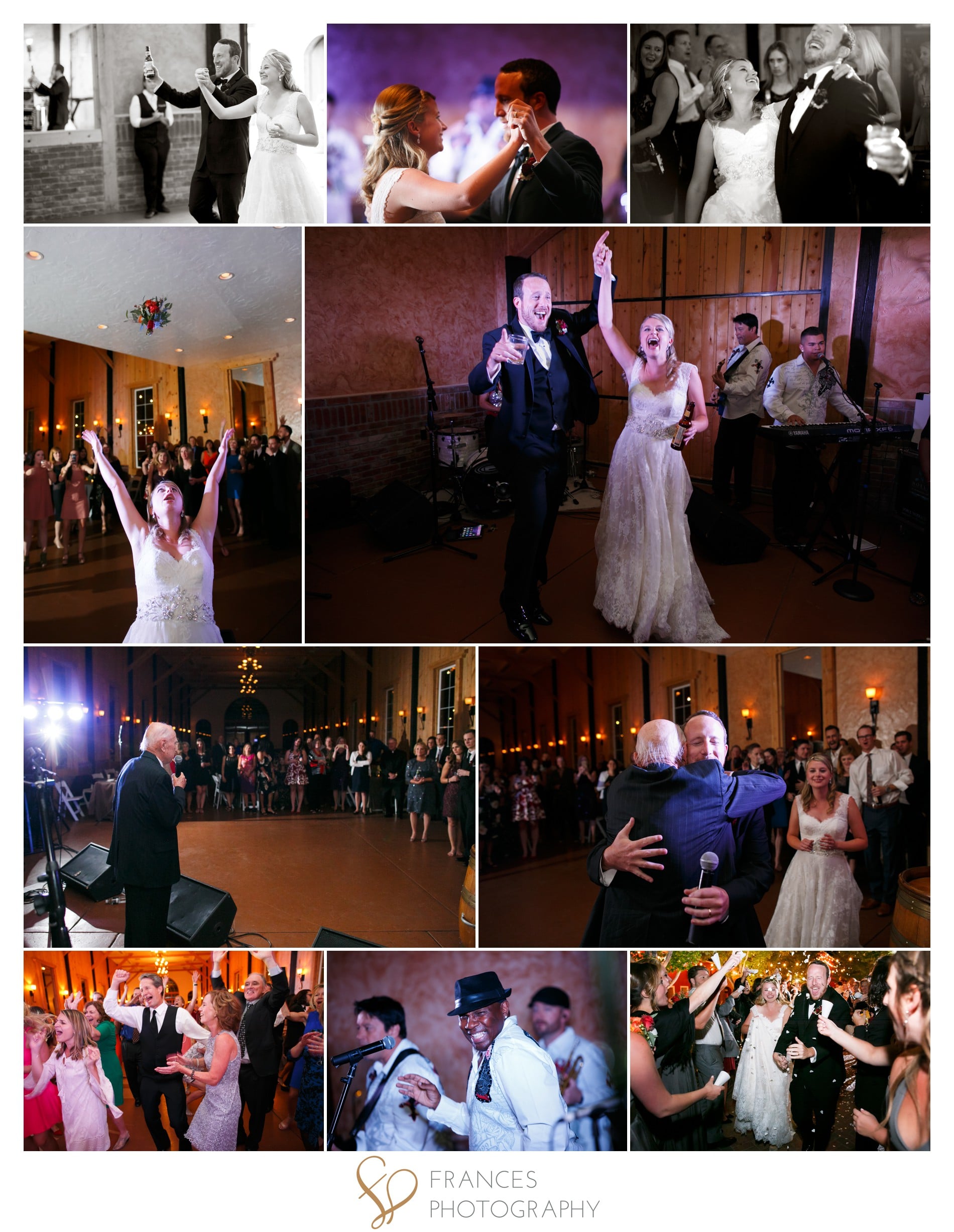 Wedding reception images Crooked Willow Farm
